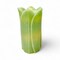 4.75x8 Green Tulip Fountain Candle – LED Bubbling Candle with Remote-LC3260-GRN